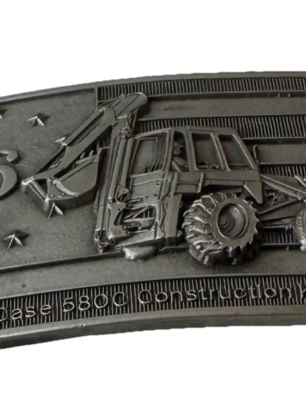 Vintage Case 580C Construction King Belt Buckle 1976 Bicentennial Limited